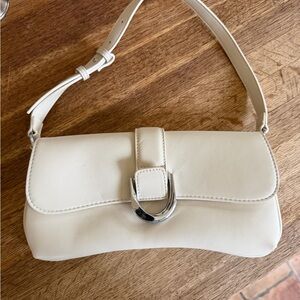 Cream Shoulder Bag